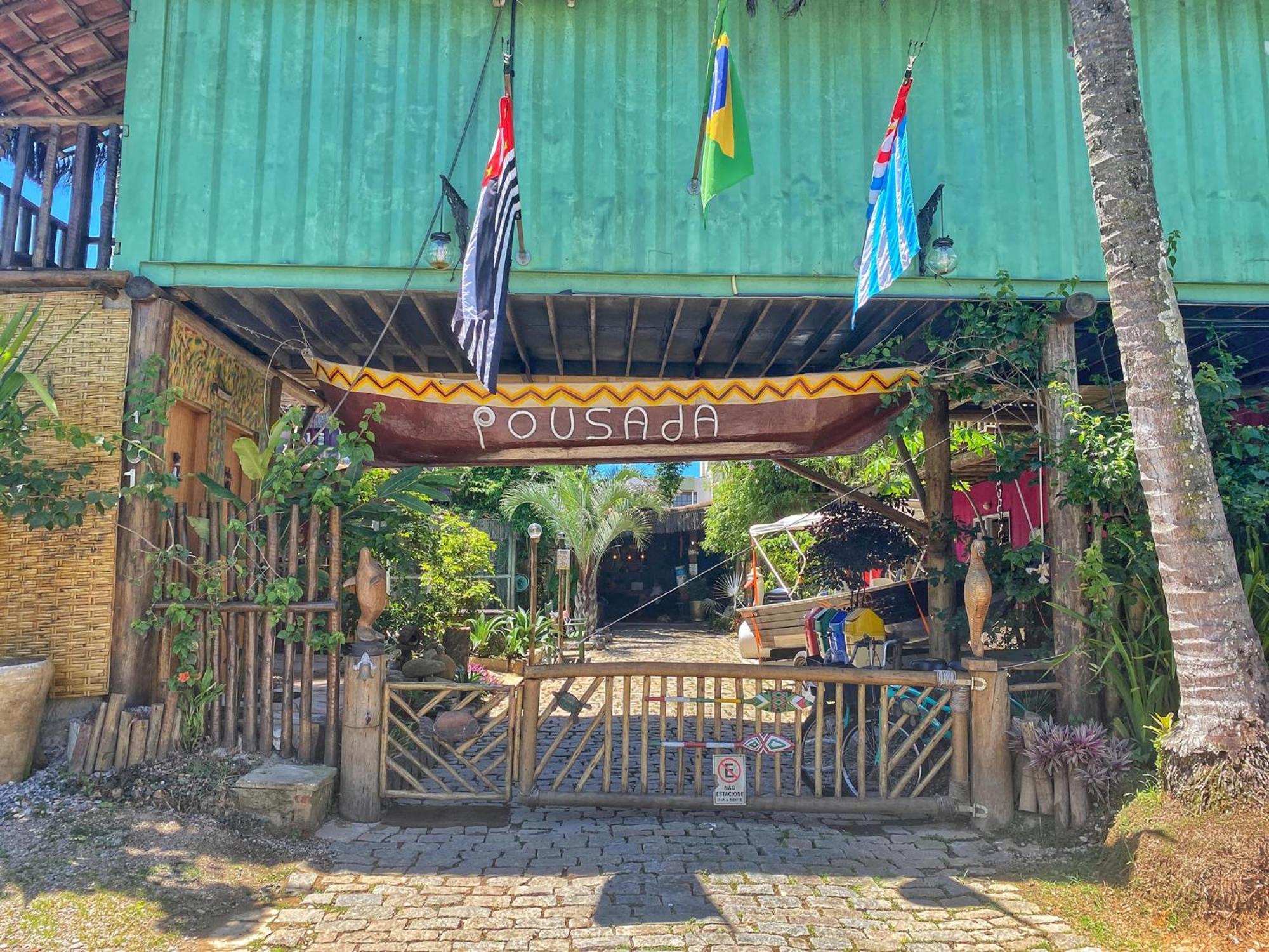 Pousada Papaya Container Ubatuba Buitenkant foto